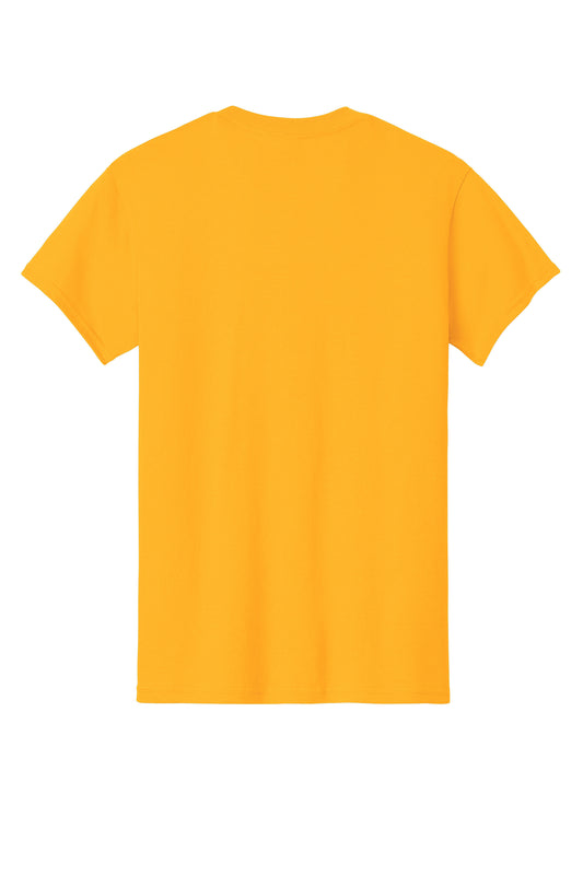Gildan Heavyweight 6.0 ounce 100% Cotton T Shirt Short Sleeve Gold