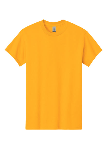 Gildan Heavyweight 6.0 ounce 100% Cotton T Shirt Short Sleeve Gold